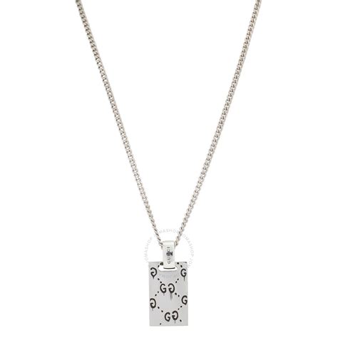 gucci bamboo pendant|guccighost pendant necklace in silver.